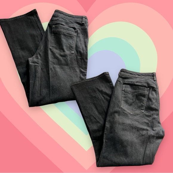 Chico’s Bootcut Black Denim - Picture 2 of 4